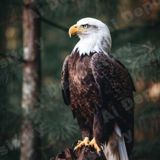 Eagle in nature photography