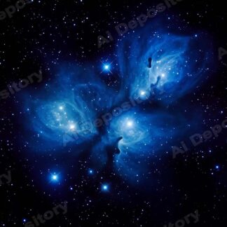 Star cluster resembling the Pleiades