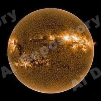 The sun space photo