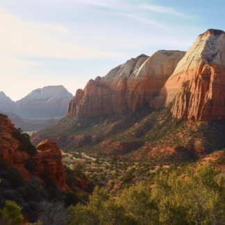 Canyond landscape like southern utah