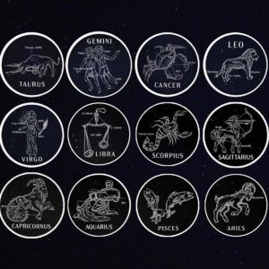 All 12 Zodiac Stickers